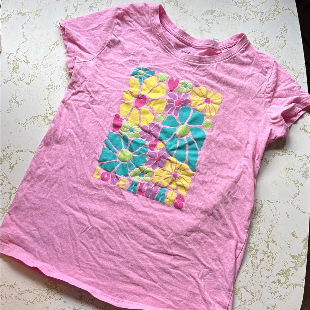 Girls flower Tee Shirt